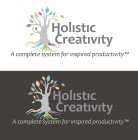 HOLISTIC CREATIVITY: A COMPLETE SYSTEM FOR INSPIRED CREATIVITY