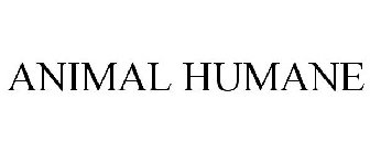 ANIMAL HUMANE