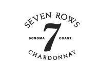 SEVEN ROWS SONOMA 7 COAST CHARDONNAY