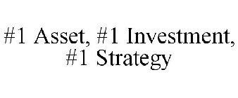 #1 ASSET #1 INVESTMENT #1 STRATEGY