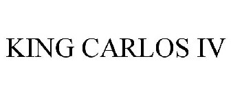 KING CARLOS IV