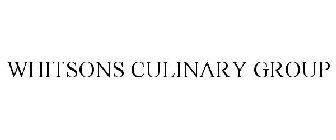 WHITSONS CULINARY GROUP