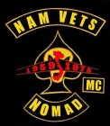 NAM VETS MC NOMAD 1959 1975