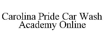 CAROLINA PRIDE CAR WASH ACADEMY ONLINE