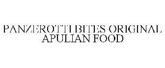 PANZEROTTI BITES ORIGINAL APULIAN FOOD