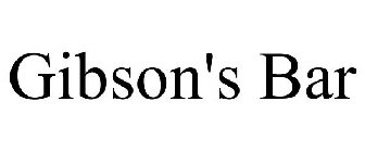 GIBSON'S BAR