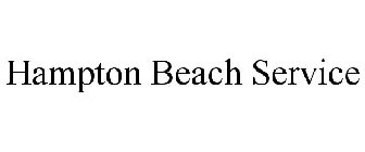 HAMPTON BEACH SERVICE