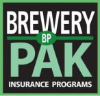 BREWERY BP PAK INSURANCE PROGRAMS