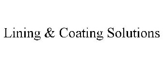 LINING & COATING SOLUTIONS