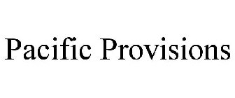 PACIFIC PROVISIONS
