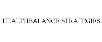 HEALTHBALANCE STRATEGIES