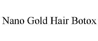 NANO GOLD HAIR BOTOX