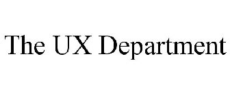 THE UX DEPARTMENT
