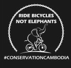 RIDE BICYCLES NOT ELEPHANTS #CONSERVATIONCAMBODIA