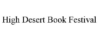 HIGH DESERT BOOK FESTIVAL