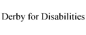 DERBY FOR DISABILITIES