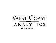 WEST COAST ANALYTICS COMPLEXITY...SIMPLIFIED