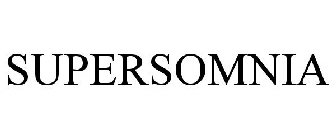SUPERSOMNIA