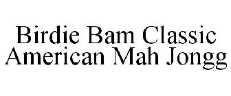 BIRDIE BAM CLASSIC AMERICAN MAH JONGG