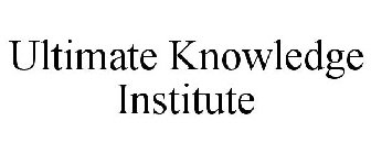 ULTIMATE KNOWLEDGE INSTITUTE