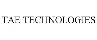 TAE TECHNOLOGIES