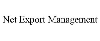 NET EXPORT MANAGEMENT