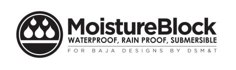 MOISTUREBLOCK WATERPROOF, RAIN PROOF, SUBMERSIBLE FOR BAJA DESIGNS BY DSM&T