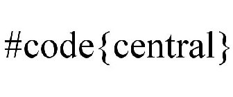 #CODE{CENTRAL}