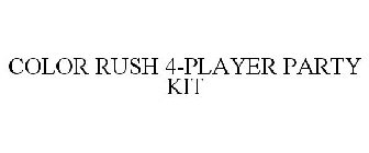 COLOR RUSH 4-PLAYER PARTY KIT