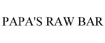PAPA'S RAW BAR