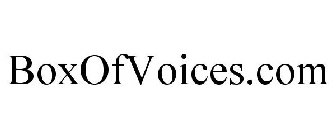 BOXOFVOICES.COM