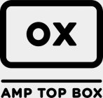 OX AMP TOP BOX