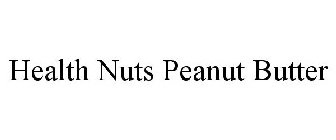 HEALTH NUTS PEANUT BUTTER