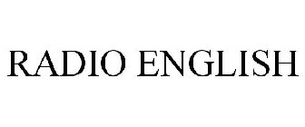 RADIO ENGLISH