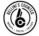 BELLINI'S COUNTER WRAPS . PASTA . SALADS