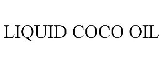 LIQUID COCO OIL