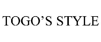 TOGO'S STYLE