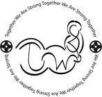 TWAS, TOGETHER WE ARE STRONG, 45 LBS, 20.1KG , GYM