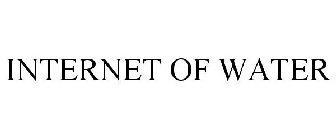 INTERNET OF WATER