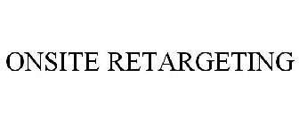 ONSITE RETARGETING