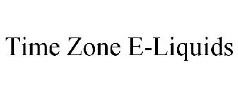 TIME ZONE E-LIQUIDS