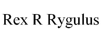 REX R RYGULUS