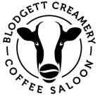 - BLODGETT CREAMERY COFFEE SALOON -