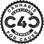 C4C CANNABIS FOR CAUSE CERTIFIED MEMBER