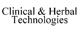 CLINICAL & HERBAL TECHNOLOGIES