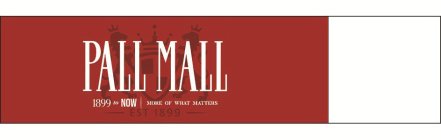 PALL MALL 1899 TO NOW MORE OF WHAT MATTERS EST 1899