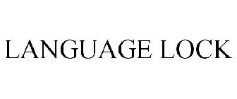 LANGUAGE LOCK