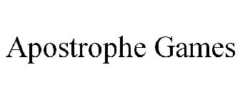 APOSTROPHE GAMES