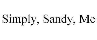 SIMPLY, SANDY, ME