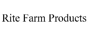 RITE FARM PRODUCTS